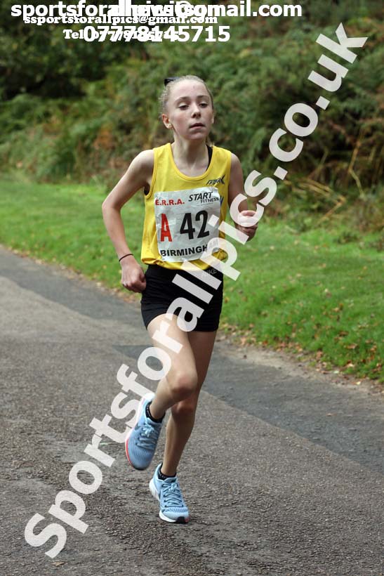 Girls under-15s 3 stage road relay, 2017 ERRA 6 and 4 Stage and Junior Relays. Photo:  David T. Hewitson/Sports for All Pics